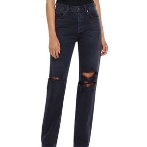 Agolde distressed jeans